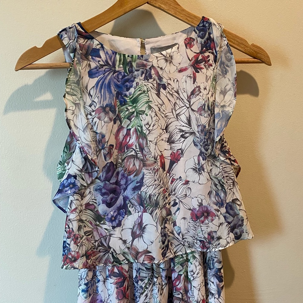 NWT H&M Ruffled Maxi Dress - Picture 3 of 9